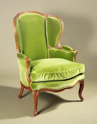 Silla bergere francesa, c.1725